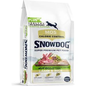 Snow Dog Plus Düşük Tahıllı Orta-Büyük Irk Yetişkin Kuzu Etli Köpek Maması 12 Kg