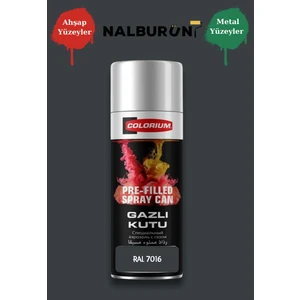 213 Ral Renkleri 400 ml Özel Renklendirilmiş Selülozik Mat Sprey Boya