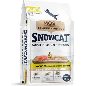 Snow Cat Plus Düşük Tahıllı Yetişkin Somonlu Kedi Maması 10 kg
