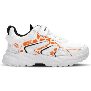 KANNER I Kız Çocuk Sneaker Koşu & Yürüyüş Ayakkabısı Beyaz / Turuncu