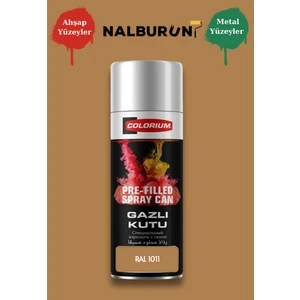 213 Ral Renkleri 400 ml Özel Renklendirilmiş Selülozik Mat Sprey Boya