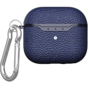 Airpods 4 Kılıf Uyumlu Airbag 03 Silikon-Lacivert