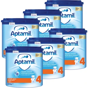 4 Çocuk Devam Sütü 350 G 1 Yaş+ Akıllı Kutu x 6 Adet