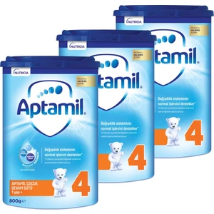4 Çocuk Devam Sütü 800 gr 3'lü