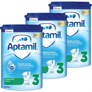 3 Çocuk Devam Sütü 800 gr 3'lü
