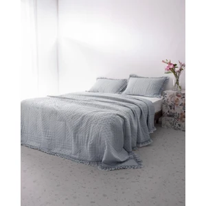Medus Tek Kişilik Yatak Örtüsü - Indigo