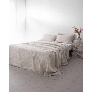 Medus Çift Kişilik Yatak Örtüsü - Bej