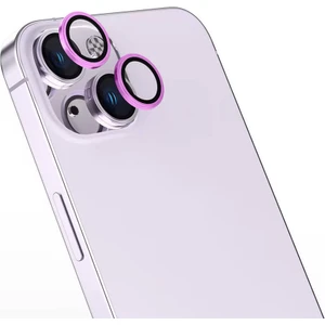 ZORE Apple iPhone 16 Plus Cl-15 Parmak Izi Bırakmayan Anti-Reflective Kamera Lens Koruyucu-Pembe