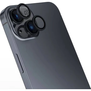 ZORE Apple iPhone 16 Plus Cl-15 Parmak Izi Bırakmayan Anti-Reflective Kamera Lens Koruyucu-Siyah