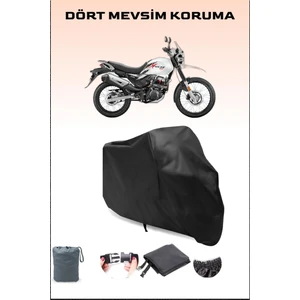 Hero Xpulse 200 Uyumlu Siyah Motorsiklet Branda, Motor Örtüsü