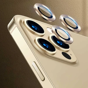 Apple iPhone 11 Pro Uyumlu Cl-07 Kamera Lens Koruyucu-Gold