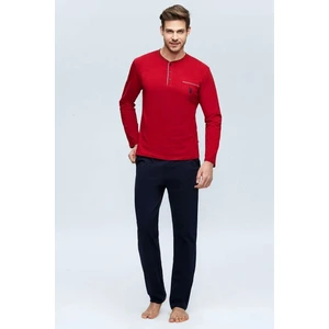 U.S. Polo Assn. Erkek Bordo Pijama Takımı