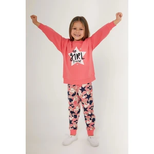 Girl Powers Pembe Kız Çocuk Eşofman Takımı