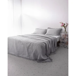 Medus Tek Kişilik Yatak Örtüsü - Gri