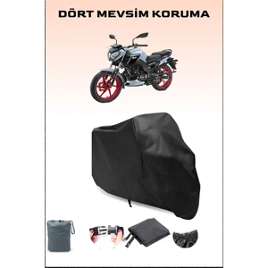 Tvs Raider 125 Uyumlu Siyah Motorsiklet Branda, Motor Örtüsü