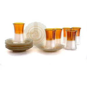 Mikasa Moor 6lı Çay Bardağı Seti Amber