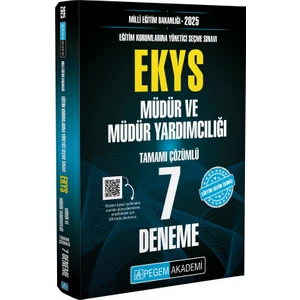 Pegem Akademi Yayıncılık 2025 Milli Eğitim Bakanlığı (Ekys) Müdür ve Müdür Yardımcılığı Ta