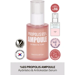 %65 Kırmızı Propolis Içeren Antioksidan Serum Derma Factory Propolis Ampoule 50ML