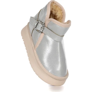 Kiko Kids Rokca Cilt Kemerli Kız Çocuk Bot Ayakkabı