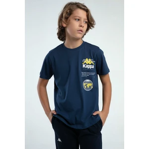 Erkek Çocuk Mavi Tişört