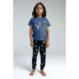 Rolypoly Erkek Çocuk Yeşil Pijama Takımı