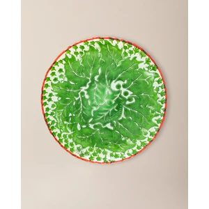 Nora Servis Tabağı - Yeşil - 33 cm
