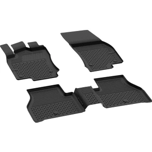 Ford Courier 2014-2023 Uyumlu Sahler 4.5D Premium Havuzlu Oto Paspas- Courier