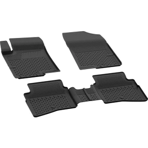 Kia Rio 2017-2025 Uyumlu 4.5D Premium Havuzlu Paspas Mat Siyah- Rio