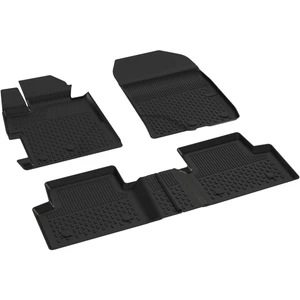 Honda Civic 2006-2012 Uyumlu 4.5D Premium Havuzlu Paspas Mat Siyah  - Civic