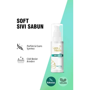 İhrama Uygun E Vitaminli Soft Sıvı Sabun 50 ml – Kokusuz ve Nemlendirici Bakım
