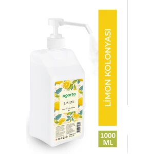 Püskürtme Valfli 80° Limon Kolonyası 1000 ml