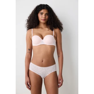 Pop Up Lace Pembe Dantel Sütyen