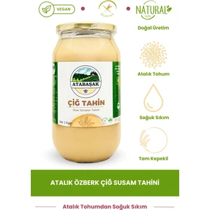 Doğal Atalık Özberk Çiğ Susam Tahini 1 Kilogram