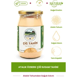 Doğal Atalık Özberk Çiğ Susam Tahini 300 Gram