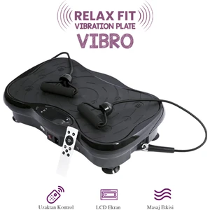 Vibro Vibration Plate Egzersiz ve Titreşimli Basen Karın Kol Bacak Spor Aleti