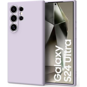Galaxy S24 Ultra Kılıf Yüksek Kalite 3D Kamera Korumalı Içi Kadife Lansman Liquid Silikon Kapak