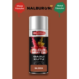 213 Ral Renkleri 400 ml Özel Renklendirilmiş Selülozik Parlak Sprey Boya