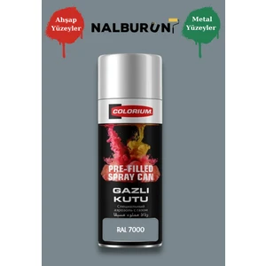 213 Ral Renkleri 400 ml Özel Renklendirilmiş Selülozik Mat Sprey Boya