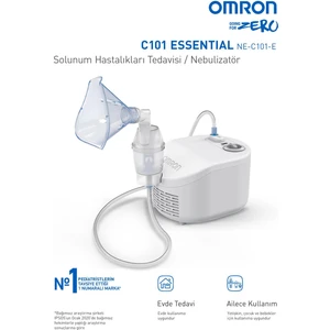 C101 Essential Şarjlı Nebulizatör - Aile için Uygun, Taşınabilir ve Kolay Temizlenebilir, Ev ve Seyahat İçin İdeal