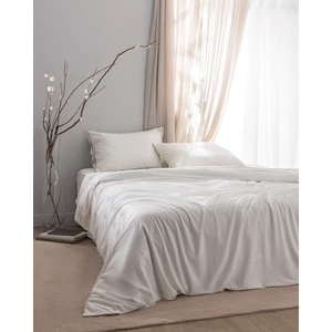 Madame Coco Loris Çift Kişilik %100 Pamuk Nakışlı Nevresim Takımı - Ekru