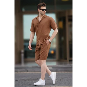 Erkek Şort Likralı Esnek Fitness Antrenman Spor  Pamuk Ter Tutmaz