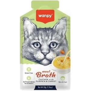 Tavuk Etli Bal Kabaklı ve Havuçlu Tahılsız Kedi Çorbası 50 Gr