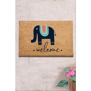 Chilai Home Coco Shans 40X60 cm Doğal Koko Kıl Paspas,hindistan Naturel Kapı Önü Paspası