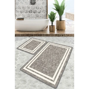 Chilai Home Formica Banyo Halısı Djt 2 Li Set, Banyo Halısı , Banyo Paspası Yıkanabilir