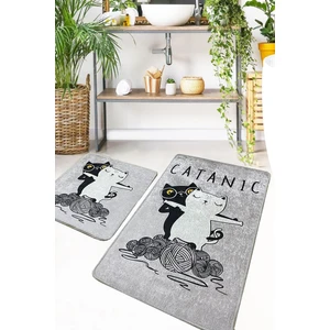 Chilai Home Catanic 2 Li Set Banyo Halısı Djt