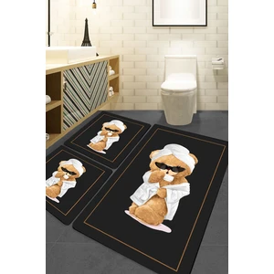 Chilai Home Bornouse 3 Lü Set Banyo Halısı Djt