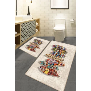 Chilai Home Rovny 2 Li Set Banyo Halısı Djt