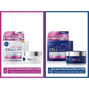 Cellular Expert Filler Yoğun Yaşlanmaya Karşı SPF15 Gündüz ve Gece Bakımı 2'li Krem Seti