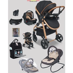 Baby Home 9 In 1 Yeni Doğan Full Set 950 Travel Sistem Bebek Arabası 330 Sallanır Ana Kucağı