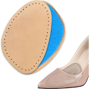 Ayakkabı Küçültme Pedi, Naturel Deri, Yüksek Topuklu Stiletto Ayakkabı Kaydırmaz Tabanlığı, 1 Çift